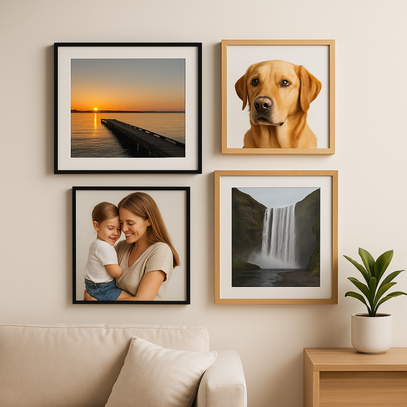 Transform Your Photos Into Luxury Framed Art
