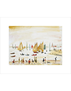 Yachts 1959. L.S. Lowry.